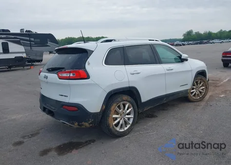2016 Jeep Cherokee Limited z USA, uszkodzony, nr VIN 1C4PJMDS2GW133915